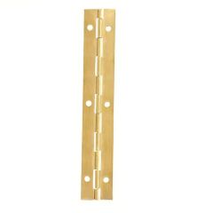 Carlisle Brass EBH1 1830x25mm Square Electro Brassed Plated Steel Piano Hinge