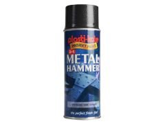 PlastiKote 440.0002215.076 Metal Paint Hammer Spray Black 400ml