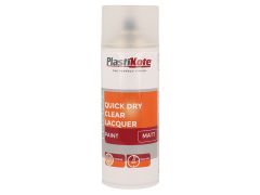PlastiKote 440.0071003.076 Trade Quick Dry Clear Lacquer Spray Matt 400ml
