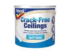Polycell 5084975 Crack-Free Ceilings Smooth Matt 2.5 litre