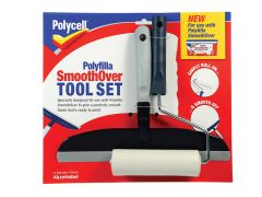 Polycell 5190663 SmoothOver Tool Set Roller & Spreader