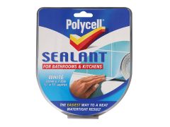 Polycell Sealant Strip, Bathroom & Kitchen