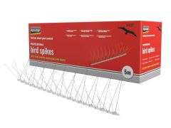 Pest-Stop (Pelsis Group) PSPBS10 Professional Bird Spikes 50cm Metal Strips (Pack 10)