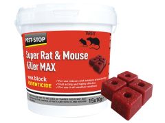 Pest-Stop (Pelsis Group) PSWB03 Super Rat & Mouse Killer MAX Wax Blocks