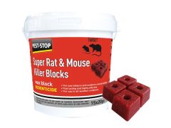 Pest-Stop (Pelsis Group) PSWB04 Super Rat & Mouse Killer Wax Blocks