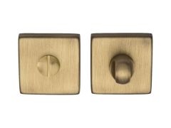 Carlisle Brass QT004AB Antique Brass Square Thumbturn and Release