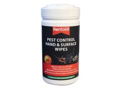 Rentokil FPW44 Pest Control Hand & Surface Wipes