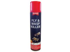 Rentokil PSF126 Fly & Wasp Killer Aerosol 300ml