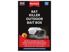 Rentokil PSR71 Rat Killer Outdoor Bait Box