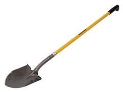 Roughneck 68-044 Sharp Edge Round Shovel, Long Handle