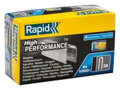 Rapid 11893510 45593 10mm DP x 5m Galvanised Staples (Box 1000 x 5)