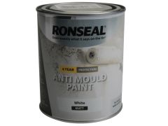 Ronseal 36624 6 Year Anti Mould Paint White Matt 2.5 litre