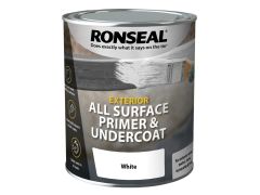 Ronseal 37559 All Surface Primer & Undercoat Exterior White 750ml