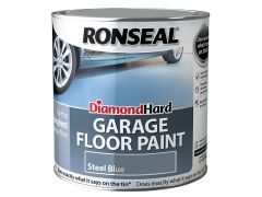 Ronseal 36110 Diamond Hard Garage Floor Paint Steel Blue 2.5 litre