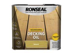 Ronseal 34770 Decking Oil Natural Clear 2.5 litre