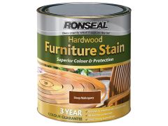 Ronseal 36432 Ultimate Protection Hardwood Garden Furniture Stain Deep Mahogany 750ml