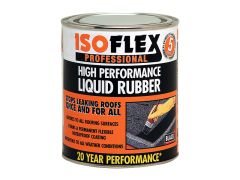 Ronseal 34894 Isoflex Liquid Rubber Black 2.1 litre
