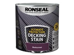 Ronseal 39219 Ultimate Protection Decking Stain Blackcurrant 2.5 litre