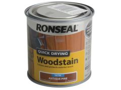 Ronseal 9480 Quick Drying Woodstain Satin Antique Pine 250ml