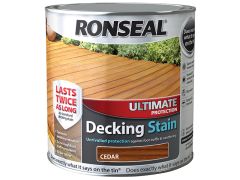 Ronseal 36908 Ultimate Protection Decking Stain Cedar 2.5 litre
