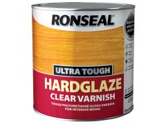 Ronseal 9008 Ultra Tough Hardglaze Internal Clear Gloss Varnish 250ml