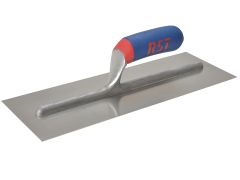 R.S.T. RTR11SSD Plasterer's Finishing Trowel Stainless Steel Soft Touch Handle 11 x 4.1/2in