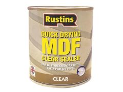 Rustins MDFS1000 Quick Drying MDF Sealer Clear 1 litre