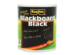 Rustins BLAB100 Quick Dry Blackboard Black 100ml