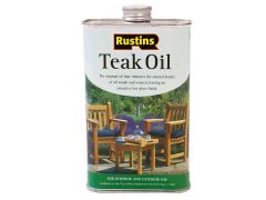 Rustins TEAK1000 Teak Oil 1 litre