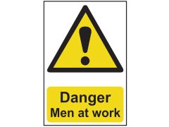 Scan 4104 Men At Work - PVC Sign 400 x 600mm SCA4104