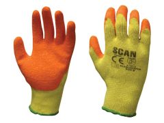 Scan 2ARK26K-24 SCAGLOKS Knitshell Latex Palm Gloves - L (Size 9)