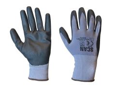 Scan 2ANK42L-24 Breathable Microfoam Nitrile Gloves - L (Size 9)