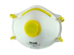 Scan DTC3X-FD-3 Fold Flat Valved Disposable Mask FFP1 (Pack of 3)
