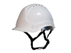 Scan YS-4C Short Peak Safety Helmet Black