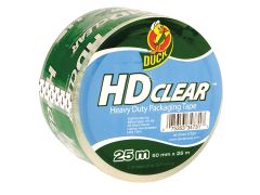 Shurtape 222181 Duck Tape Packaging Heavy-Duty 50mm x 25m Clear