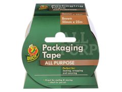 Shurtape 223554 Duck Tape Packaging Tape 50mm x 25m Brown