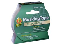 Shurtape 232316 Duck Tape All-Purpose Masking Tape 25mm x 25m