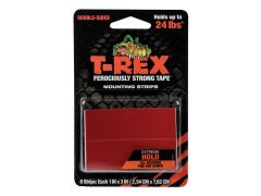 Shurtape 286252 T-REX Extreme Hold Mounting Strips 2.54 x 7.62cm (Pack 8)