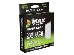Shurtape 287264 DUCK MAX STRENGTH NANO-GRAB Tape 24mm x 1.5m