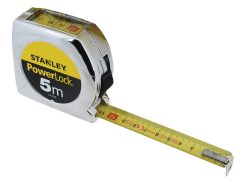 STANLEY 0-33-932 PowerLock Top Reader Tape 5m (Width 19mm)