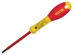 STANLEY 0-65-410 FatMax VDE Insulated Screwdriver Parallel Tip 2.5 x 50mm