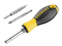 STANLEY 0-68-012 6-Way Screwdriver Carded