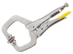 STANLEY 0-84-815 Locking C-Clamp with Swivel Tips 170mm