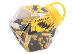STANLEY 1-47-324 Mini Fine Tip Marker Black (Tub 72)