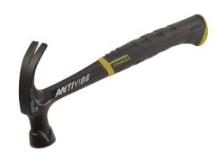STANLEY FMHT1-51275 FatMax AntiVibe All Steel Curved Claw Hammer 450g (16oz)