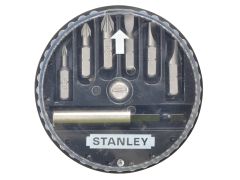 STANLEY 1-68-738 Slotted/Pozidriv Insert Bit Set, 7 Piece