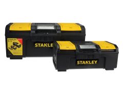 STANLEY STST1-71184 One Touch DIY Toolbox 2 Pack 1 x 41cm (16in) & 1 x 60cm (24in)