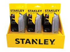 STANLEY STHT10099-9 99E Counter Display of 12 Knives