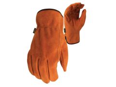 STANLEY SY710L EU Split Cowhide Driver Gloves - Large