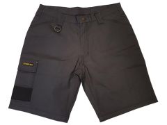 STANLEY Clothing STW40027-004 Tucson Cargo Shorts Grey Rip-Stop Waist 30in